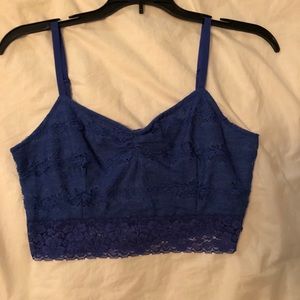 Bright Blue Bralette/Top